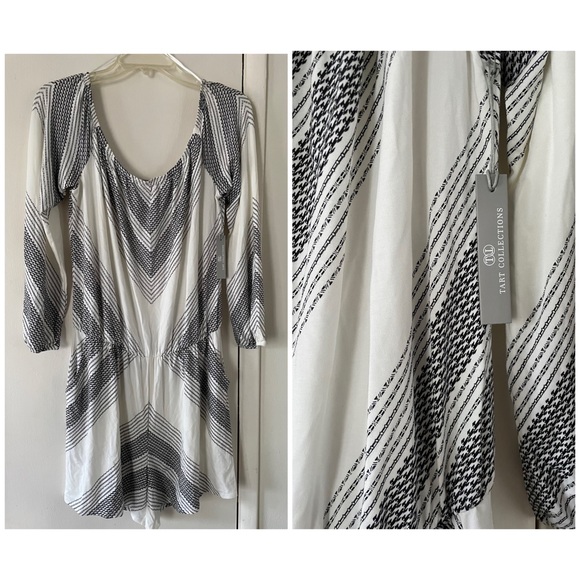 Tart Bardot Off The Shoulder Romper - Picture 3 of 5